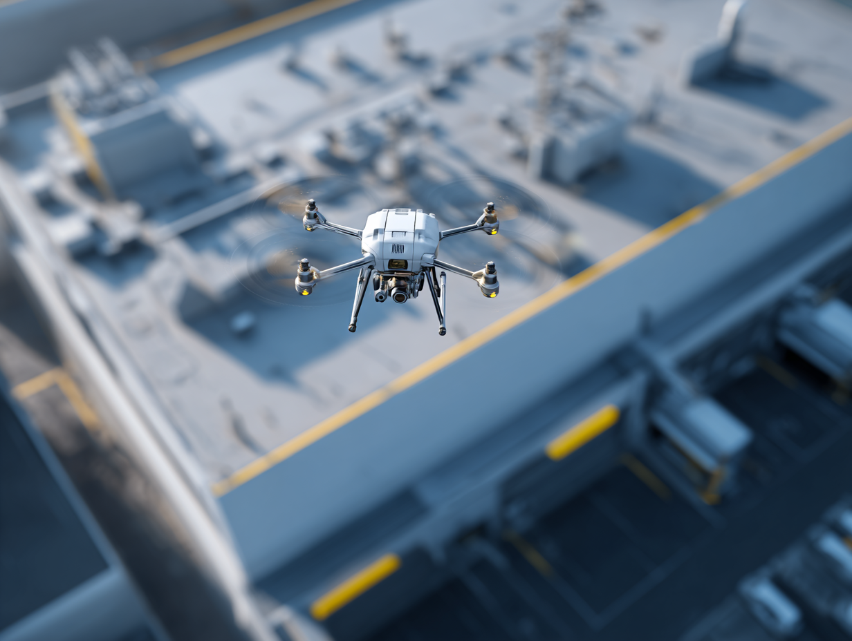 Drohneninspektion Blitzschutz